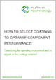 How to select a Coating